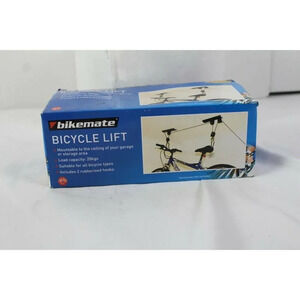 BIKEmate Bike Lift With Rubber Coated Lifting Hooks.